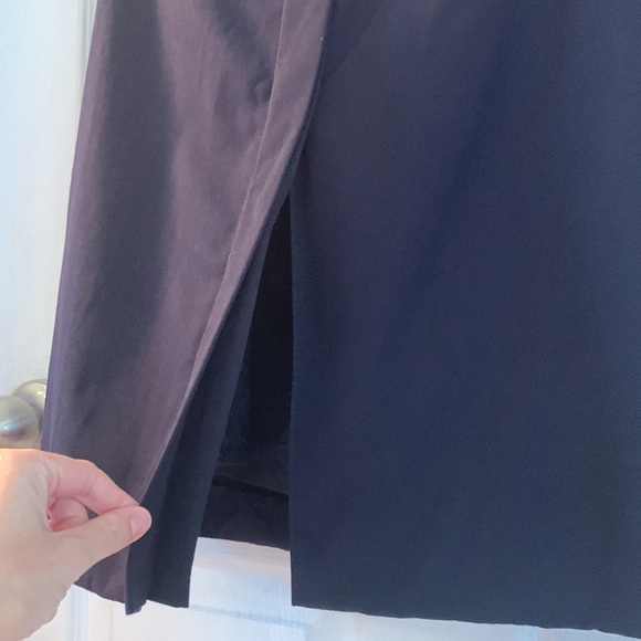 Escada made in Western Germany navy blue skirt Size 36 - Picture 10 of 11